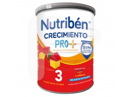 Nutribén Crecimiento Pro-Alfa 3, Leche infantil desde los 12 meses 800g