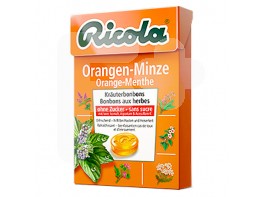 RICOLA CARAMELOS NARANJA MENTA S/A 50 G