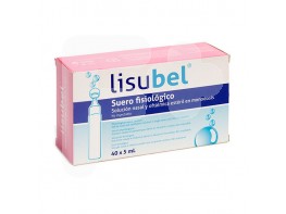 Lisubel suero fisiologico 40 monod x 5ml