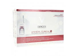 Vichy Dercos Aminexil Clinical mujer 21 ampollas
