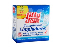 FITTYDENT LIMPIADOR 32 TABLETAS + 4 GRAT