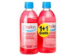 Oralkin enjuague 500ml pack 2x1