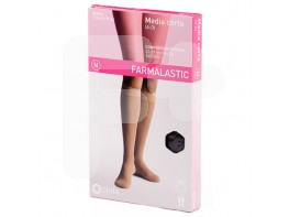MEDIA FARMALASTIC CORTA C/N NEGRA T/MED.
