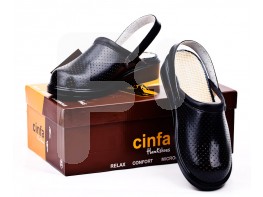 ZUECO CINFA MICROMASAJE AZUL N.38