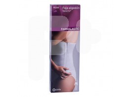 FAJA FARMALASTIC ALGODON VELCRO T1 BLANC