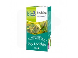 Bie3 lecitina de soja 500mg 80 cápsulas